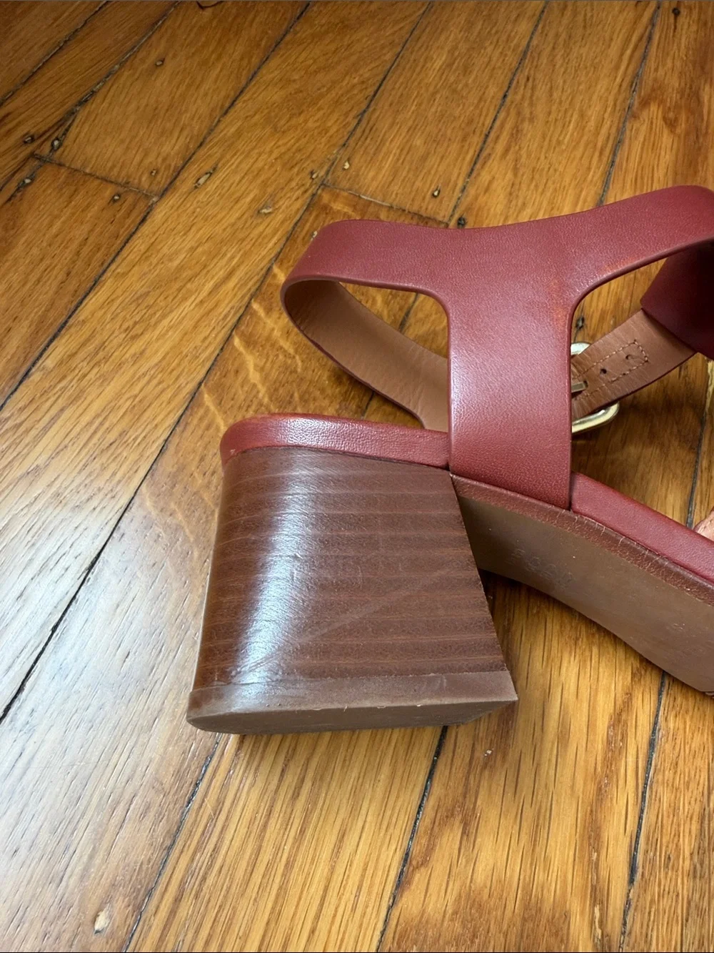 Sezane Felicia Women’s Braided Strap Block Heel Sandals - Picture 9 of 12